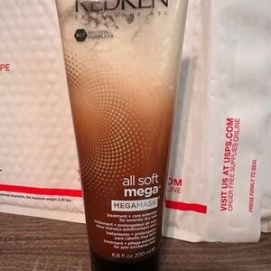 Redken all‎ soft mega mega mask hair care treatment dry